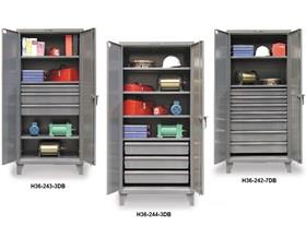 Industrial Cabinet With Drawers Motion Savers Inc